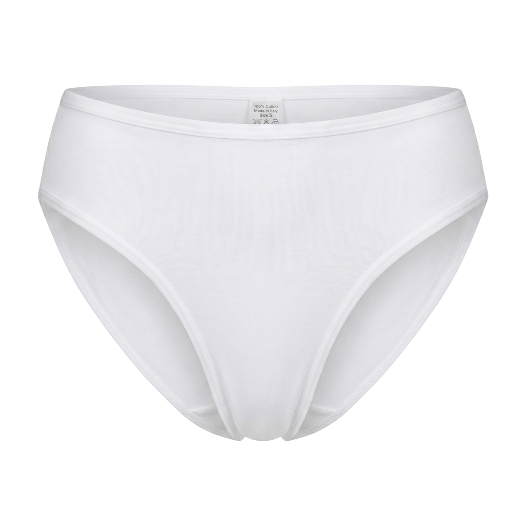 Premium Disposable Ladies Briefs for Spa & Massage | White, 60 GSM (Spunlace Fabric)