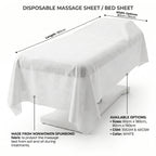 Premium Disposable Massage Bed Sheets | 30 GSM & 40 GSM (Non-Woven Spunbond)