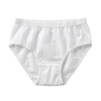 Premium Disposable Unisex Briefs for Spa & Massage | White, 60 GSM (Spunlace Fabric)