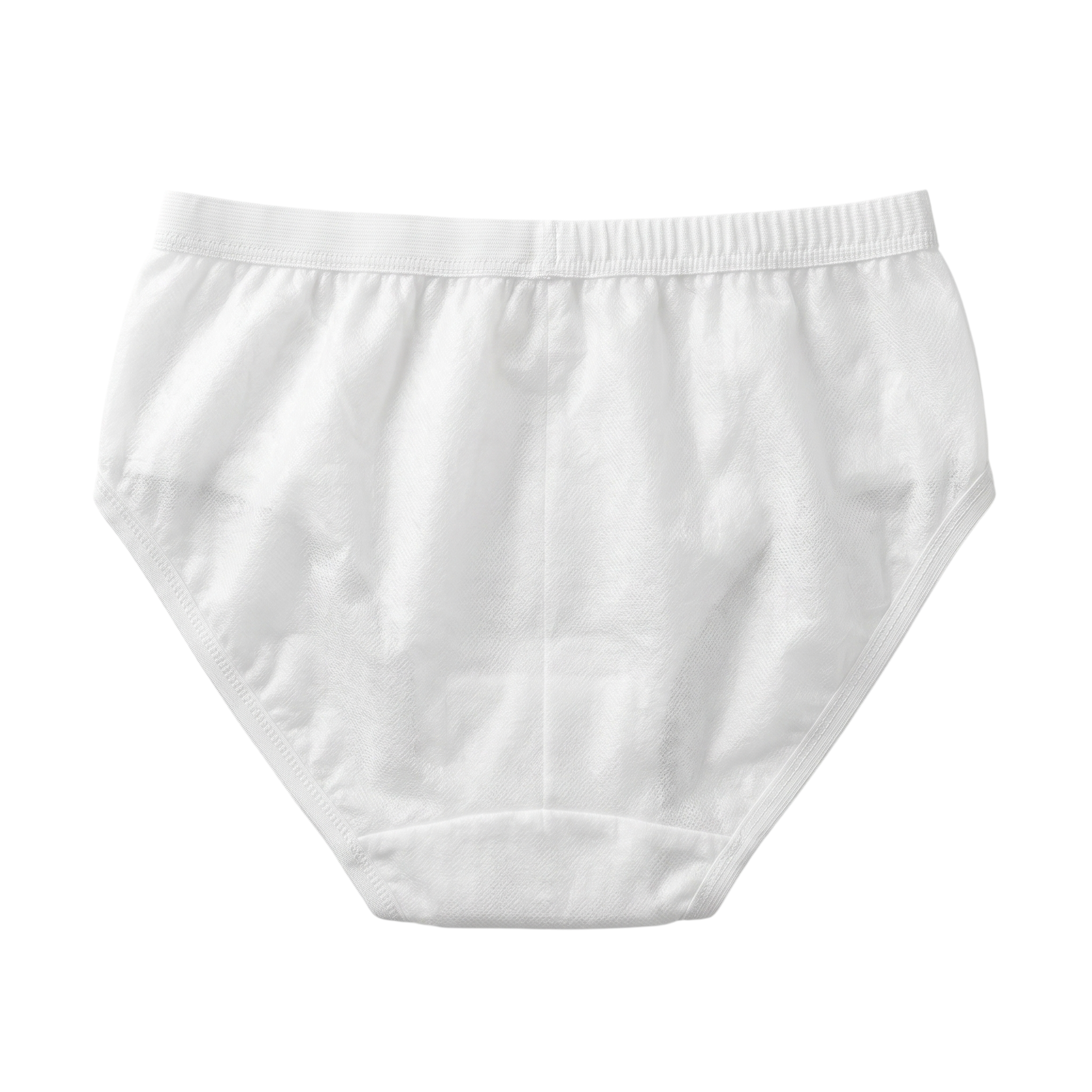 Premium Disposable Unisex Briefs for Spa & Massage | White, 60 GSM (Spunlace Fabric)